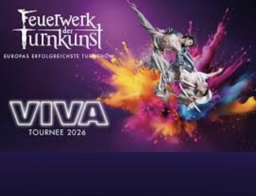 Einladung zur Turnshow „Feuerwerk der Turnkunst“ 2026