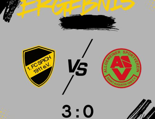 6. Spieltag: 1.FC Spich U23 – ASV Sankt Augustin