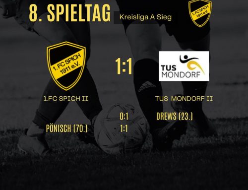 8. Sieltag: 1.FC Spich 2 – TUS Mondorf 2