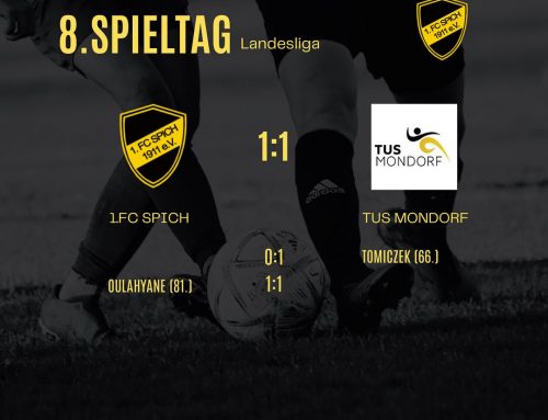 8. Spieltag: 1.FC Spich – TUS Mondorf