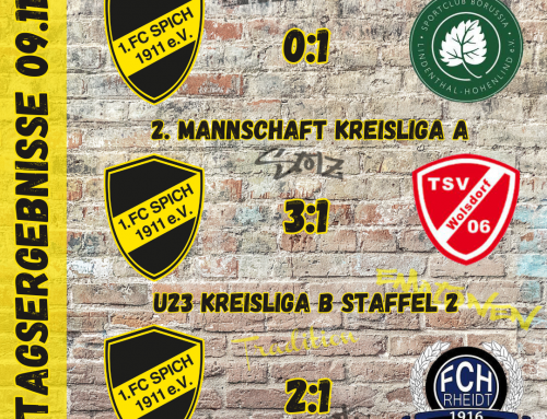 Spielergebnisse vom Heimspieltag