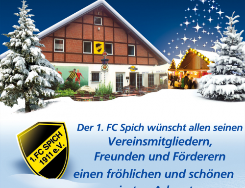 Frohen vierten Advent wünscht der 1. FC Spich 1911 e.V.