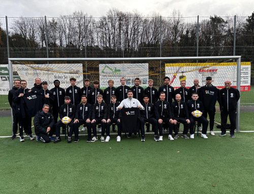 U23 Bedankt sich beim Sponsor Trede
