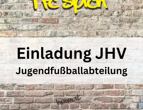 Mitgliederversammlung der Jugendabteilung