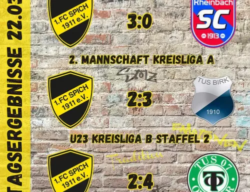 Spielergebnisse vom Heimspieltag unserer Seniorenteams