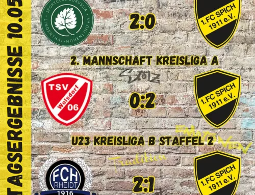 Spielergebnisse vom Auswärtsspieltag