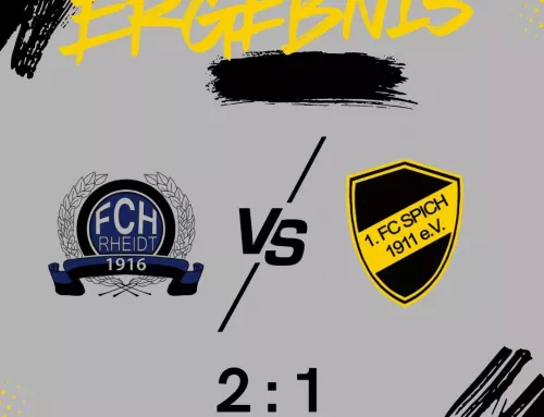 26. Spieltag: FC Hertha Rheidt 2 – 1.FC Spich U23