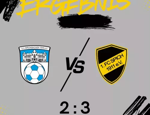 29. Spieltag: SV Birlinghoven – 1.FC Spich U23