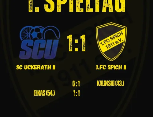 1. Spieltag: SC Uckerath 2 – 1.FC Spich 2
