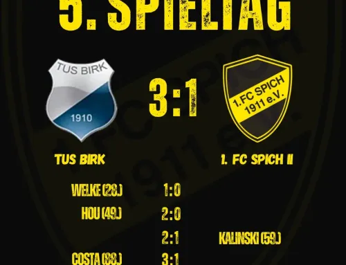 5. Spieltag: TuS Birk – 1.FC Spich 2