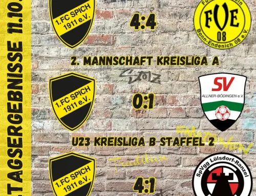 ⚽🖤💛 ERGEBNISSE VOM HEIMSPIELTAG
