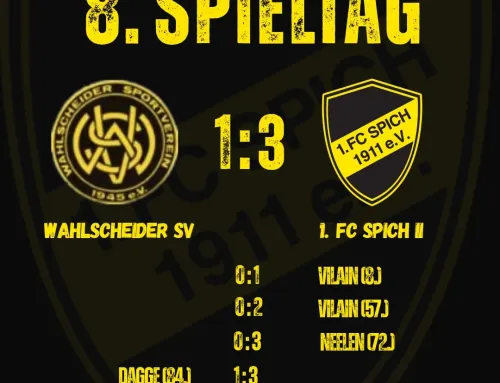 8. Spieltag: Wahlscheider SV – 1.FC Spich 2